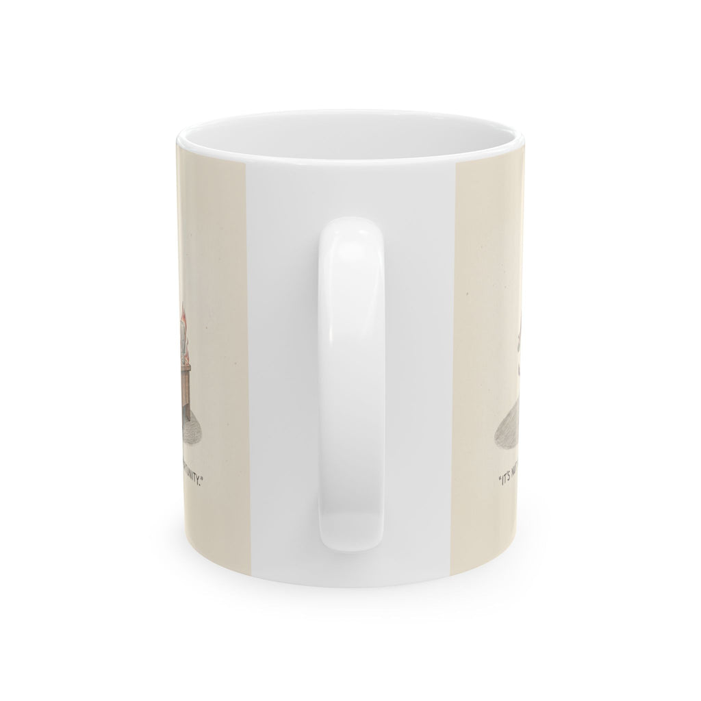 It's Not Hell It's a Growth Opportunity Ceramic Coffee Mug — Funny Corporate-Speak Office Mug (11oz, 15oz)