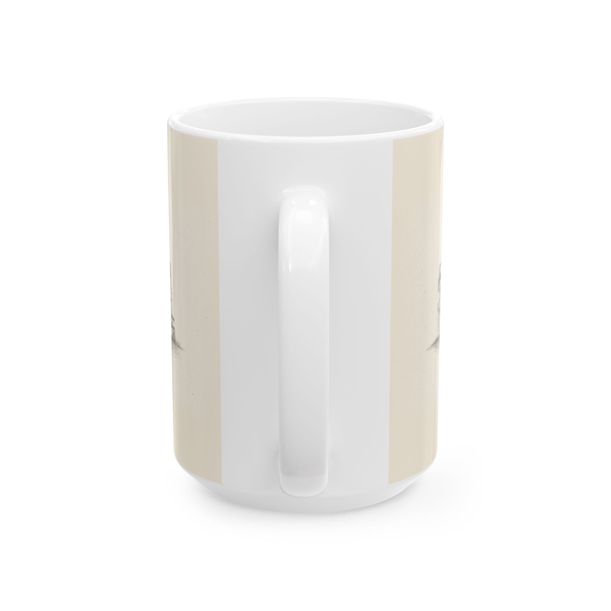 Crushing It Ceramic Coffee Mug — Deadpan Ironic Office Hustle Mug (11oz, 15oz)