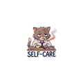 SELF-CARE. — Self-Care Die-Cut Sticker (Design 2) · Office Humor