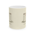 See You Tomorrow Ceramic Coffee Mug — Funny Office Monotony Calendar Mug (11oz, 15oz)