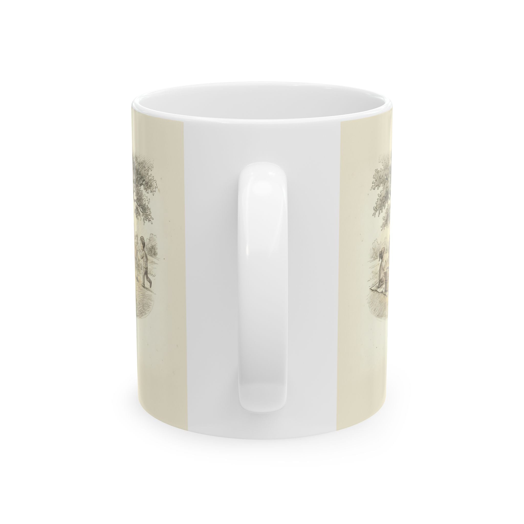 Work-Life Balance Ceramic Coffee Mug — Deadpan Ironic Office Humor Mug (11oz, 15oz)