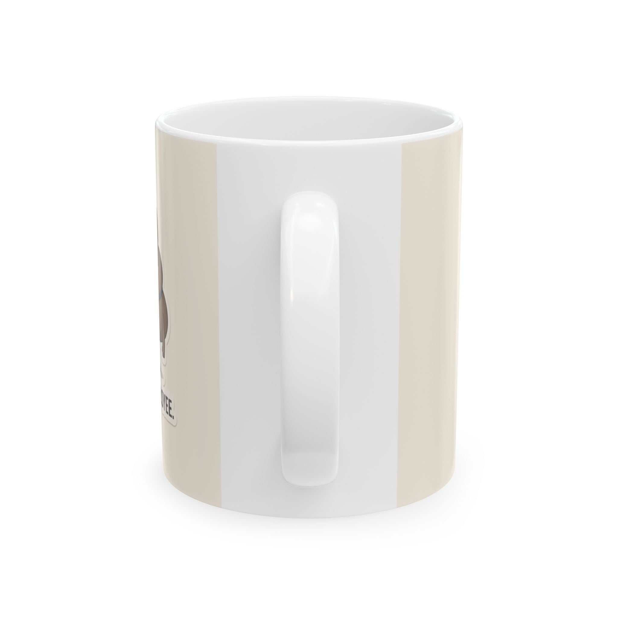 Shitty Employee Ceramic Coffee Mug — Deadpan Poo Office Humor Mug (11oz, 15oz)