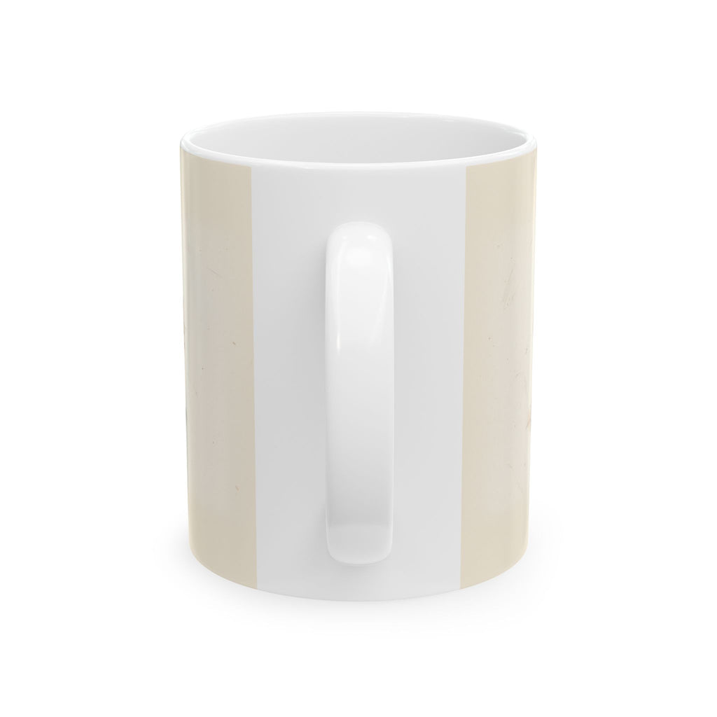 Energized Ceramic Coffee Mug — Deadpan Burnout Office Humor Mug (11oz, 15oz)