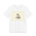 SELF-CARE. — Wrecked Cat Tee · Funny Office Humor Shirt