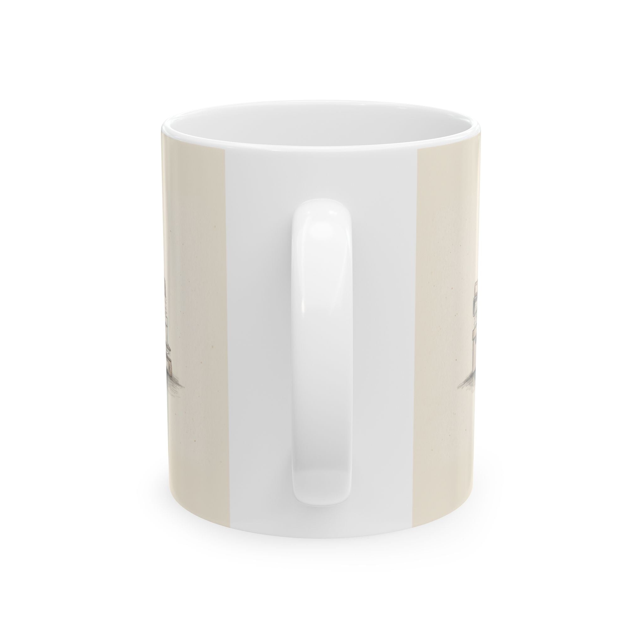 Crushing It Ceramic Coffee Mug — Deadpan Ironic Office Hustle Mug (11oz, 15oz)